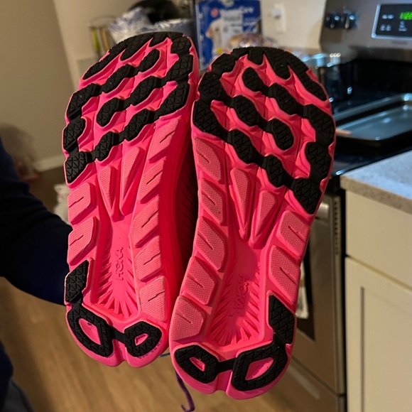 Hoka Women's Athletic Shoes in Vibrant Purple and Pink - Picture 3 of 4